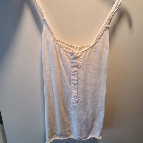 Anthro Cloth & Stone Pink Strappy Tank - Picture 4 of 5